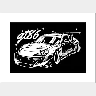 GT86 Posters and Art
